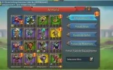 VENDO CONTA LORDS MOBILE - 170M T4 102KGEM + 54 Estrel Sagra