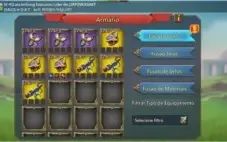 VENDO CONTA LORDS MOBILE - 170M T4 102KGEM + 54 Estrel Sagra