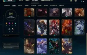Conta league of legends unraked todos os dados