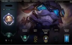 Conta LOL LV. 205 - TODOS OS CHAMPS - 194 SKINS -  PLAT 3
