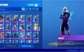 Vendo conta fortnite / 202 skin do passe 4 ate o capitulo 1