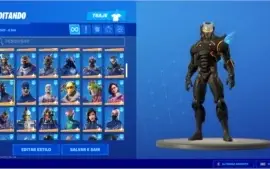 Vendo conta fortnite / 202 skin do passe 4 ate o capitulo 1