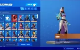 Vendo conta fortnite / 202 skin do passe 4 ate o capitulo 1