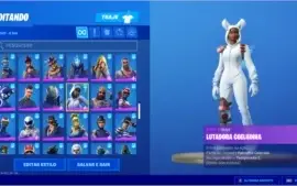 Vendo conta fortnite / 202 skin do passe 4 ate o capitulo 1
