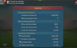 Lords Mobile conta pré T4