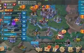 Lords Mobile conta pré T4