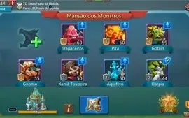 Lords Mobile conta pré T4