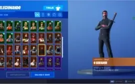 CONTA FORTNITE SEASON 2 75 SKINS E SALVE O MUNDO