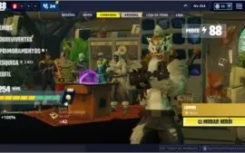 CONTA FORTNITE SEASON 2 75 SKINS E SALVE O MUNDO