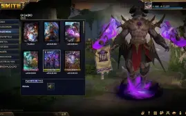 Conta Smite +300 Skins sendo 3 T5