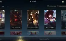 Conta Mestre, 64 champions, 20 skin, NV Max.