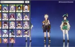 GENSHIN IMPACT CONTA AR 51 - Diluc,Zhongli,Qiqi,Keqing,Venti