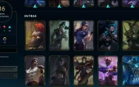 CONTA LOL - LVL 287 - 125 Champions - 86 Skins - FULL ACESSO