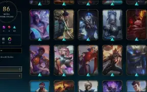 CONTA LOL - LVL 287 - 125 Champions - 86 Skins - FULL ACESSO