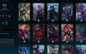 CONTA LOL - LVL 287 - 125 Champions - 86 Skins - FULL ACESSO