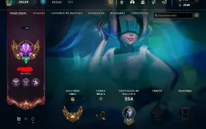 CONTA LOL - LVL 287 - 125 Champions - 86 Skins - FULL ACESSO