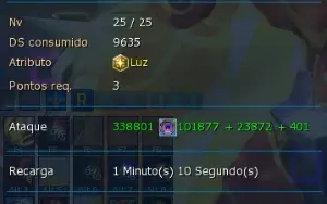 Conta Jump no ladmo no alphamon Susanoomon (Shin), skill 25