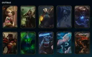 Conta League of Legends Full Acesso - 124 champs e 37 Skins
