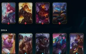 Conta League of Legends Full Acesso - 124 champs e 37 Skins