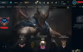 Conta League of Legends Full Acesso - 124 champs e 37 Skins