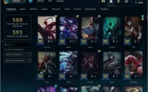 Conta LOL Full | Platina |Quase 200 skins > Preço negociável