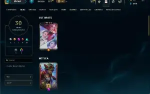 Prata 4 com 70 Champs e 30 Skins