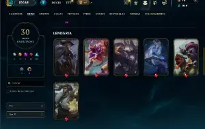 Prata 4 com 70 Champs e 30 Skins
