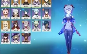Ganyu + Xiao + Zhongli + Keqing