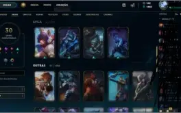 CONTA LEAGUE OF LEGENDS - GOLD 4 - SEASON 4