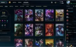 CONTA LEAGUE OF LEGENDS - GOLD 4 - SEASON 4