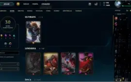 CONTA LEAGUE OF LEGENDS - GOLD 4 - SEASON 4