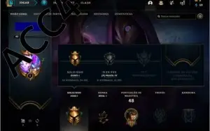 CONTAS LOL (VEJA A DESCRIÇÃO)