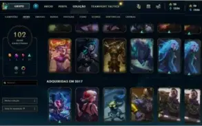 Conta league of legends