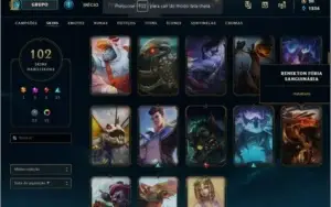 Conta league of legends