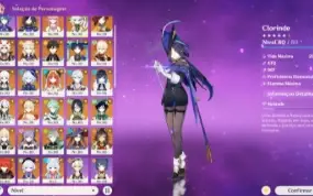 Genshin impact-AR60-27 personagens t5