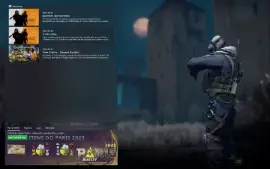 Conta Csgo Prime, Level 23 Aguia 1, 400 Horas
