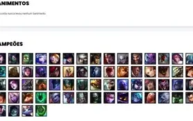 Conta ouro 1 com 64 Champs e 38 Skins
