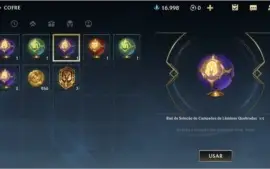 PLATINA IV WIN RATE ALTO 17K CISCO AZUL + 7 BAÚS