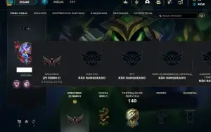 Conta Ferro 2 com 85 Champs e 88 Skins + 3 Prestigios