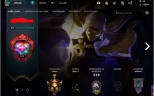 CONTA LEAGUE OF LEGENDS 267 SKINS +CONTA  VALORANT COM PASSE
