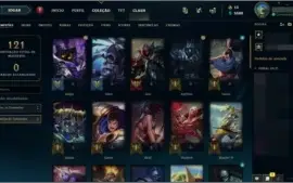 CONTA SMURF LOL PLATINA ( ACEITO RP )