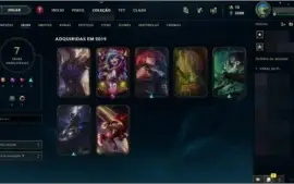 CONTA SMURF LOL PLATINA ( ACEITO RP )