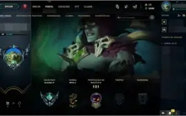 CONTA SMURF LOL PLATINA ( ACEITO RP )