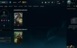 Conta Ouro 3 Full com skin lendária Yasuo e Icone 2017