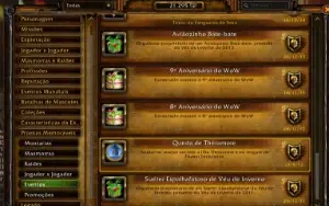 Conta Wow antiga