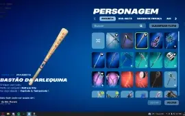Conta fortnite SUPER RARA temporada 3 para frente completa +