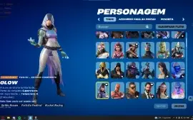 Conta fortnite SUPER RARA temporada 3 para frente completa +