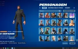 Conta fortnite SUPER RARA temporada 3 para frente completa +