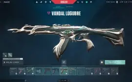 Conta valorant com varias skins vandal champions