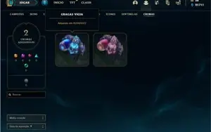 Conta bronze 3 com 117 Champs e 94 Skins